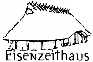 Eisenzeithaus mit schrift